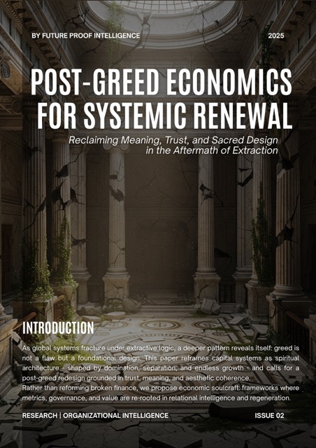 Post-Greed Economics
