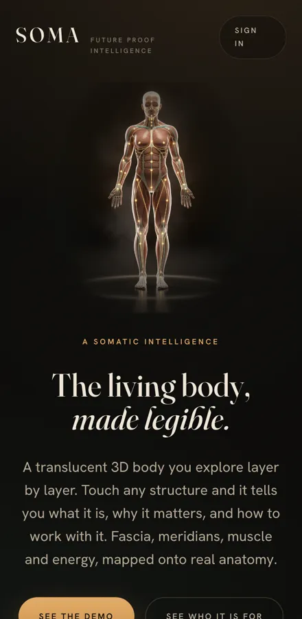 SOMA, the living body
